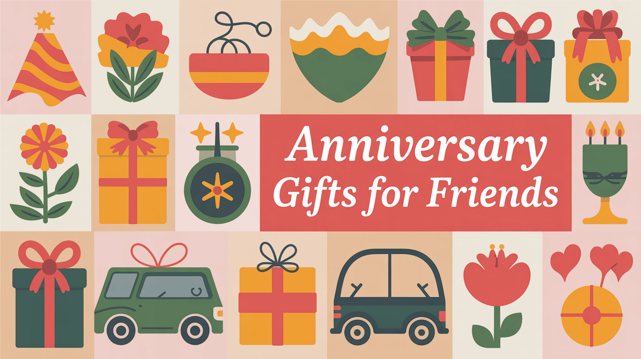 Anniversary Gifts for Friends