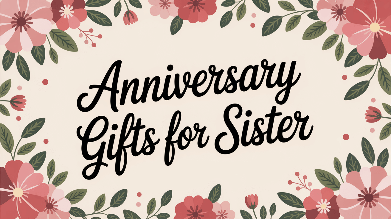 Anniversary Gifts for Sister