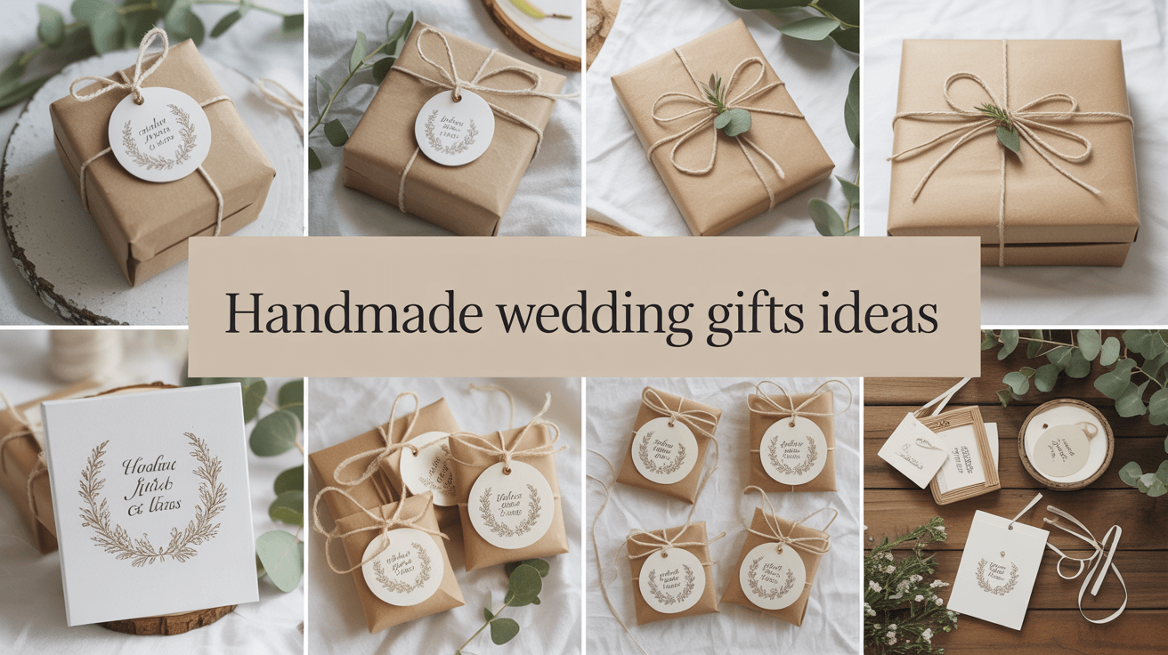 Handmade Wedding Gifts Ideas