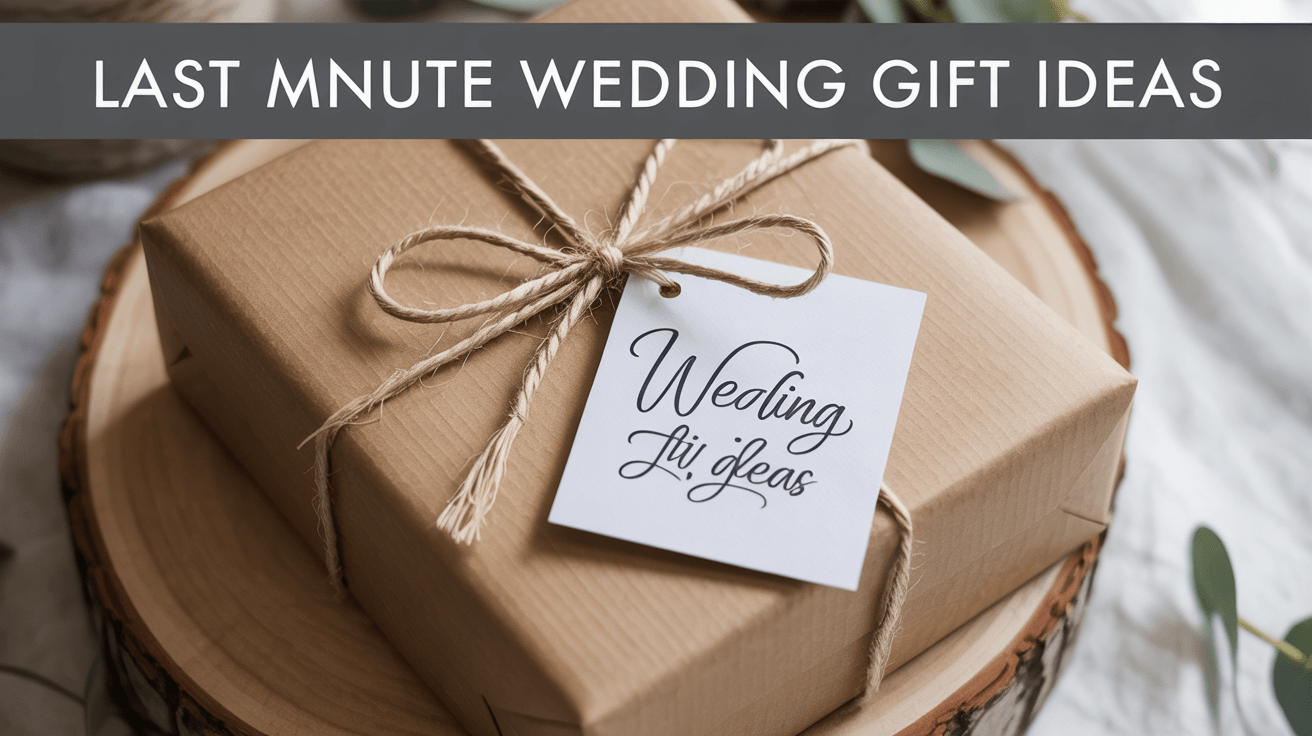 Last Minute Wedding Gift Ideas