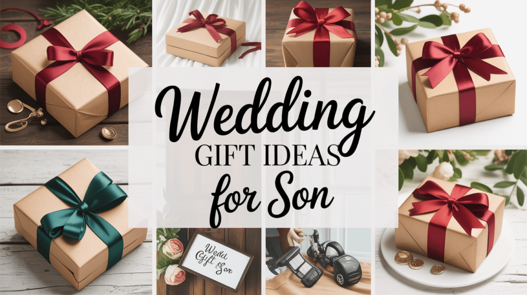 Wedding Gift Ideas for Son