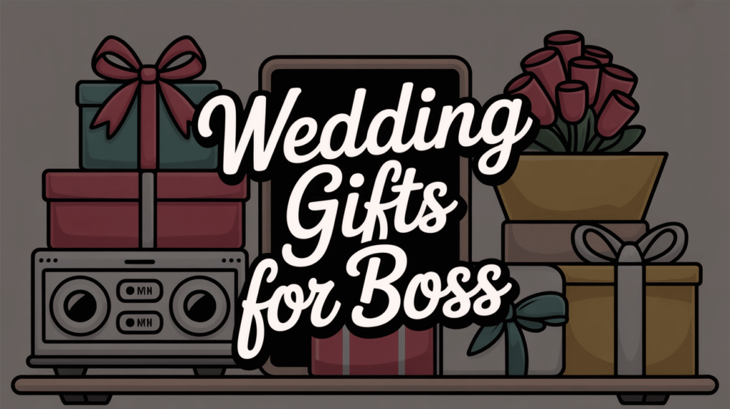 Wedding Gifts for Boss