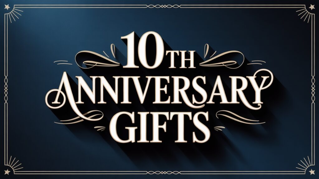 10th Anniversary Gifts