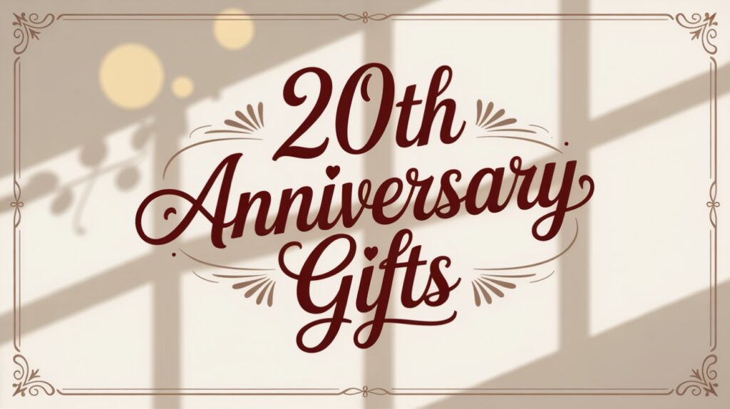 20th Anniversary Gifts
