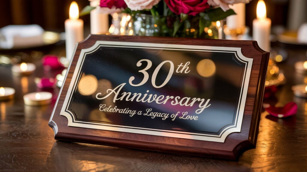 30th Anniversary Gifts