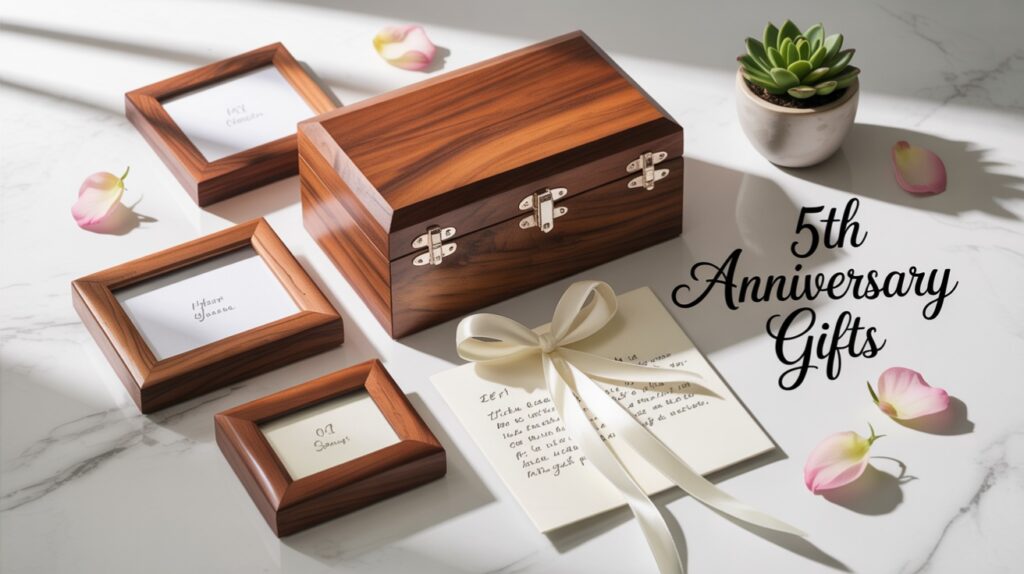 5th Anniversary Gifts: Traditional & Modern Ideas to Celebrate Five Beautifu