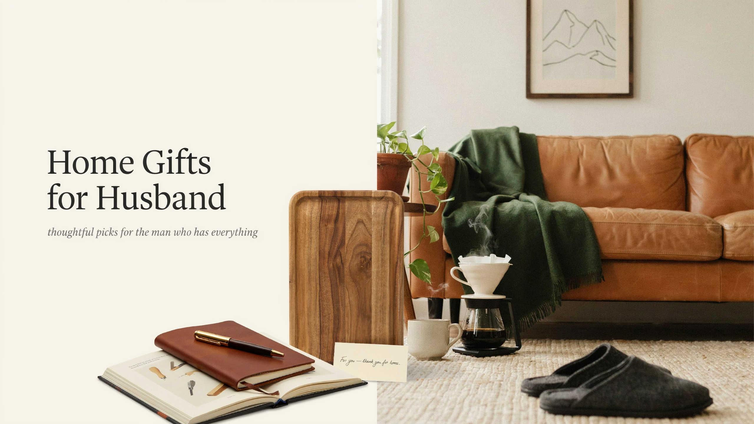 Home Gifts for Husband: Cozy & Thoughtful Gift Ideas