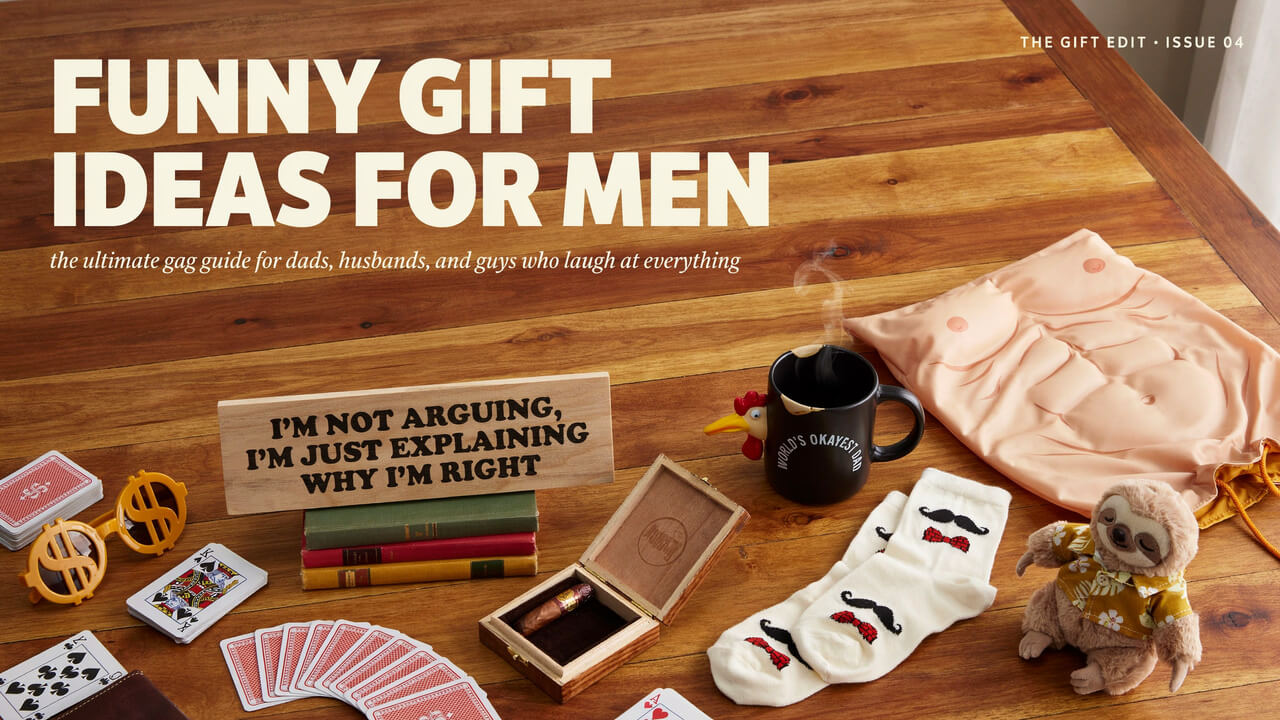 Funny Gift Ideas for Men