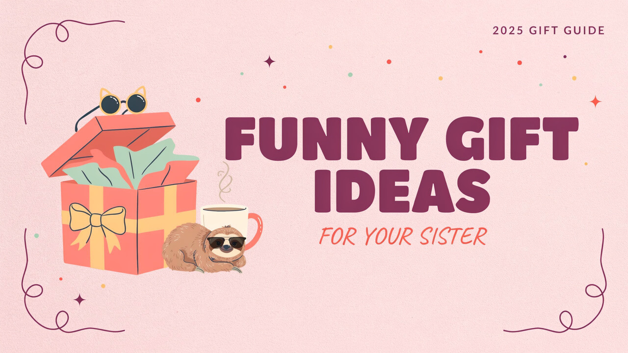 Funny Gift Ideas for Sister