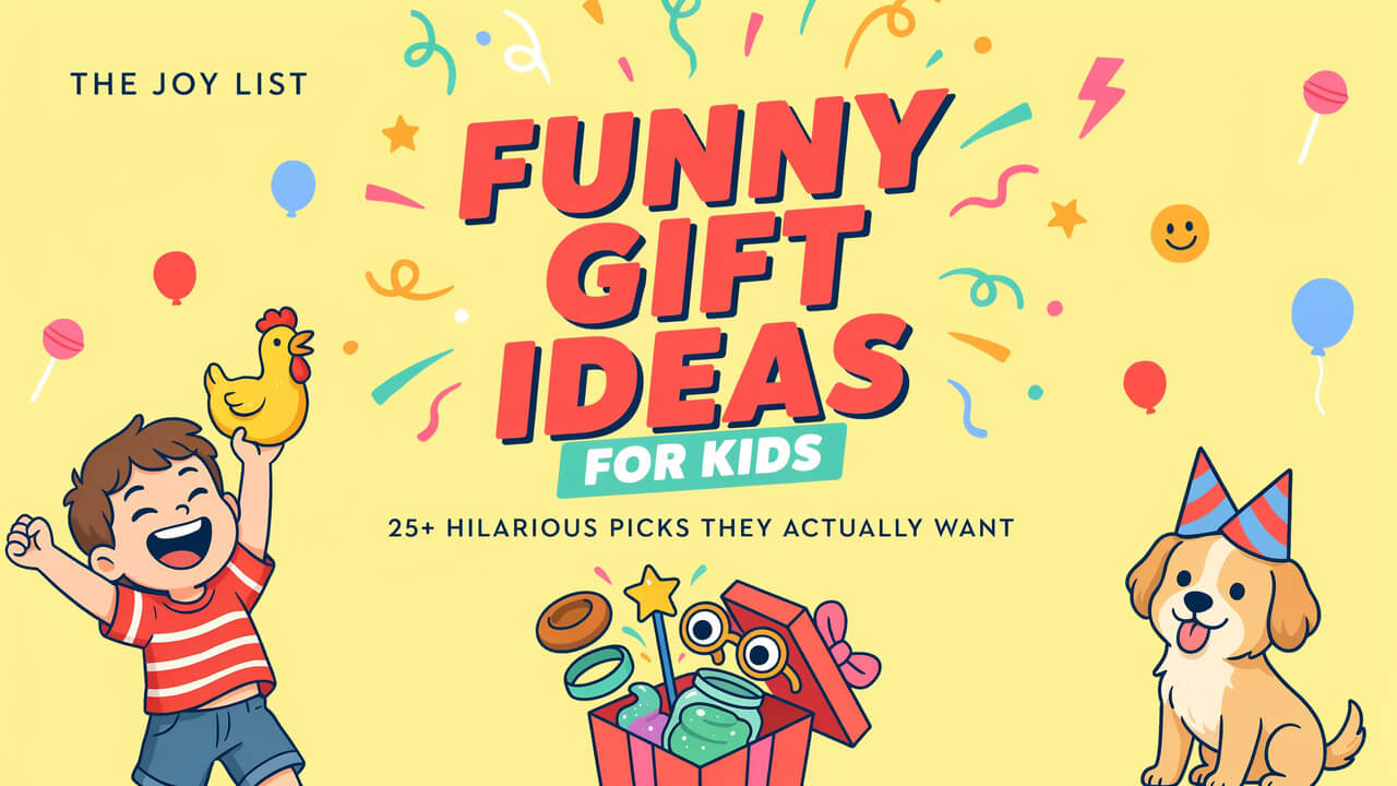 Funny Gift Ideas for Kids