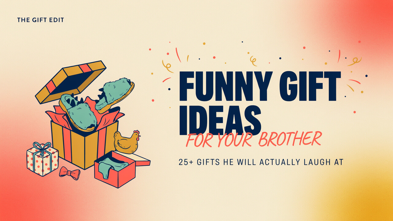 Funny Gift Ideas for Brother