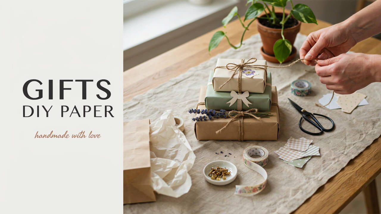 Gifts for Best Friends DIY Paper